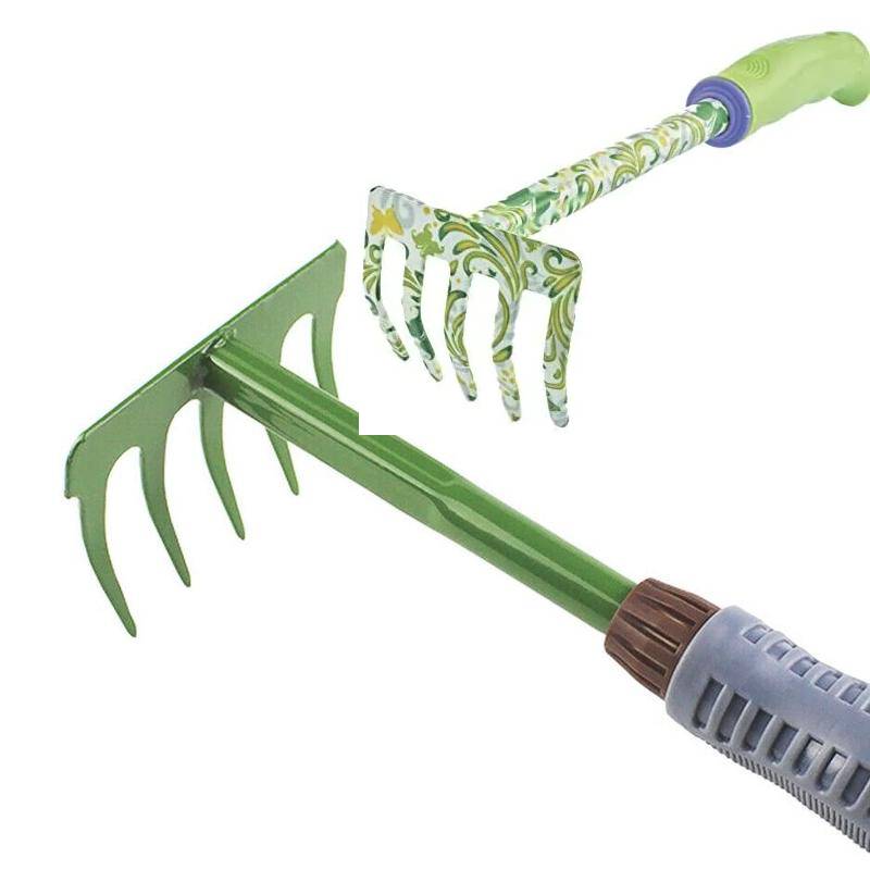 Straight Rake, 5Teeth, plastic