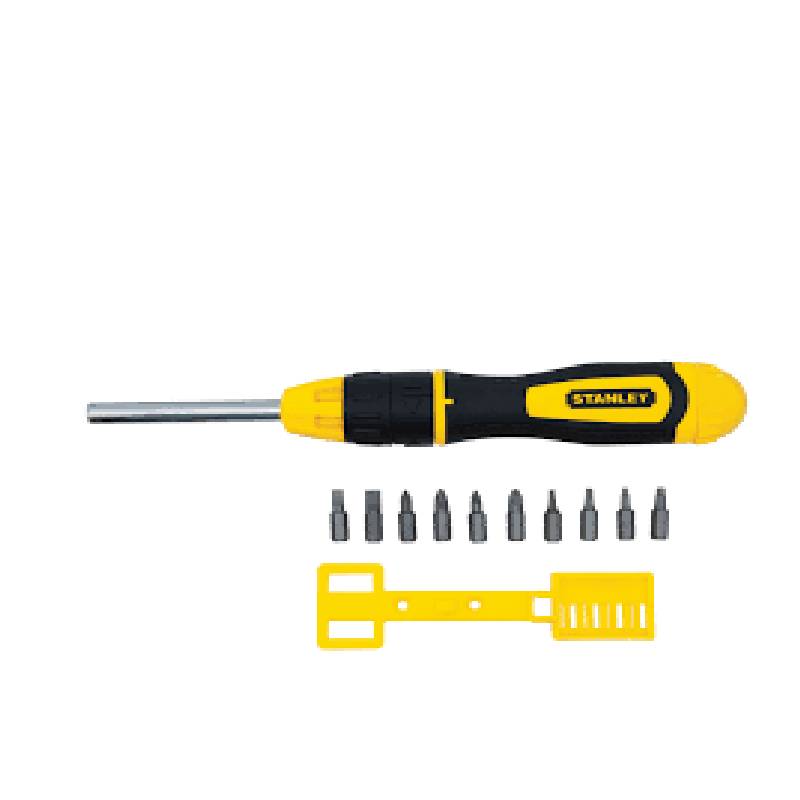 RATCHETING MULTIBIT SCREWDRIVER + 10 BITS RATCHETING MULTIBIT SCREWDRIVER + 10 BITS