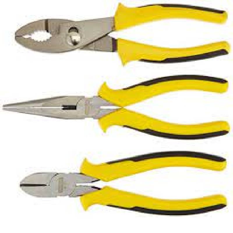 3 PIECES SET - BIMATERIAL PLIERS