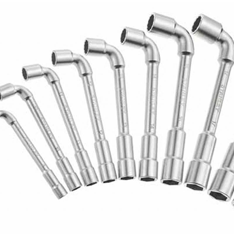 10 PIECES SET 6X6 POINT ANGLED SOCKET WRENCHES 10 PIECES SET 6X6 POINT ANGLED SOCKET WRENCHES