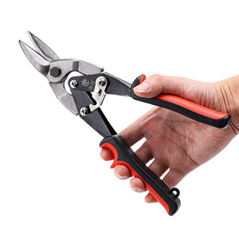 Shears for metal for figured cutting