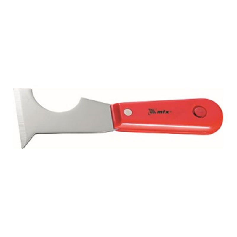 Steel-spatula,-plastic-handle