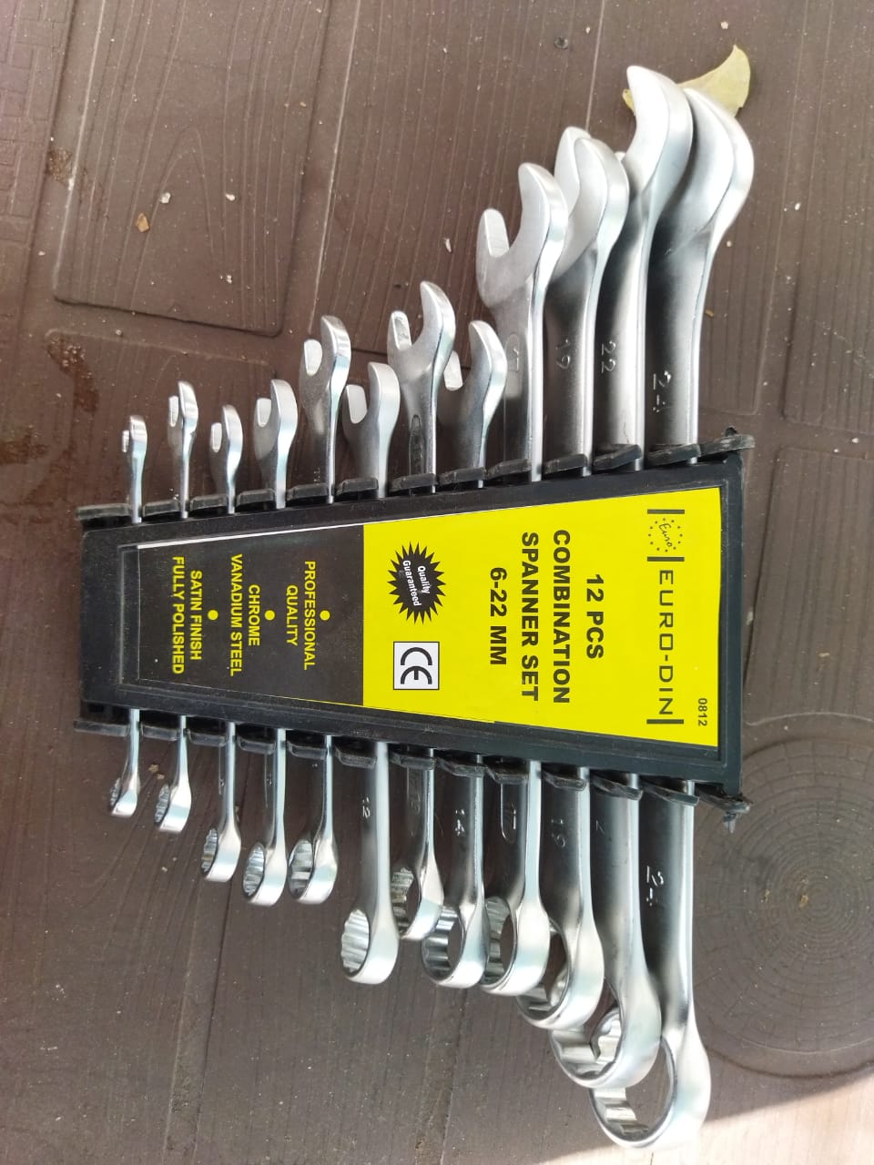 Combination Spanner White Zinc SPARTA