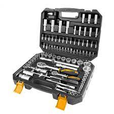 Tool kit 1/2 1/4 CrV Plastic Case Stels