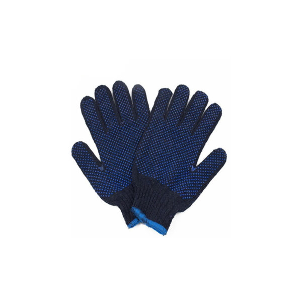 Cotton Garden Gloves With Pvc Point, All Cotton Garden Gloves