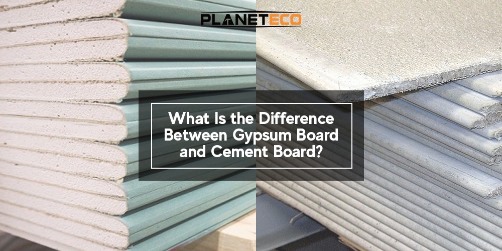 What Is the Difference Between Gypsum Board and Cement Board?