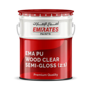 EMA PU WOOD CLEAR SEMI-GLOSS