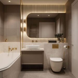 GOLDEN AURA MARBLE LUXE BATH
