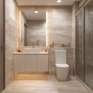 GOLDEN TRANQUILITY BEIGE HARMONY BATH
