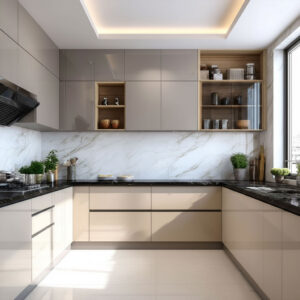 MARBLE MAJESTY GLOSS LUXE KITCHEN
