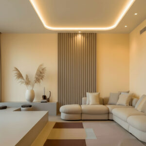 MODERN MINIMALIST LIVING ROOM