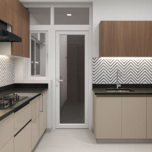URBAN ELEGANCE MODERN BEIGE KITCHEN