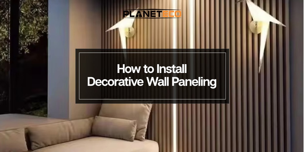 How to Install Decorative Wall Paneling 